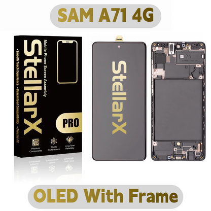 StellarX Pro Display Pro OLED With Frame For SAM A71 4G