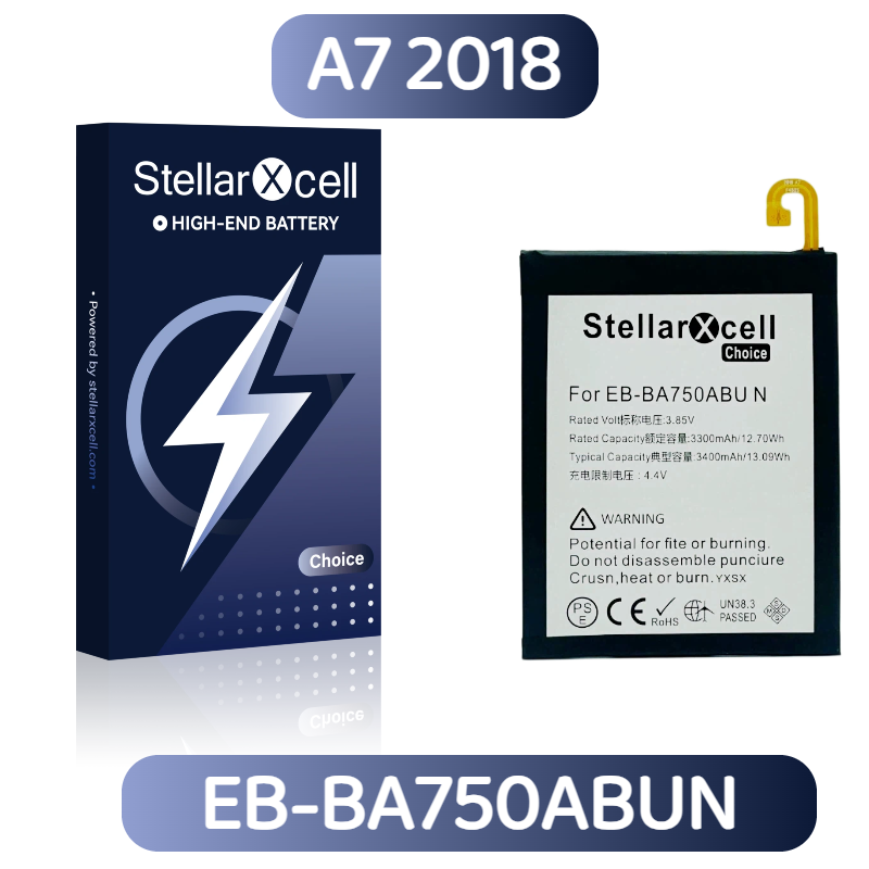 StellarXcell Choice Battery For Samsung A7 2018 EB-BA750ABUN