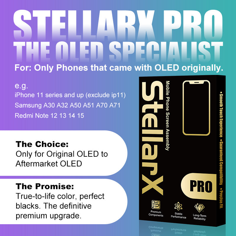 StellarX Pro Display Oled Hard For iPhone12Promax