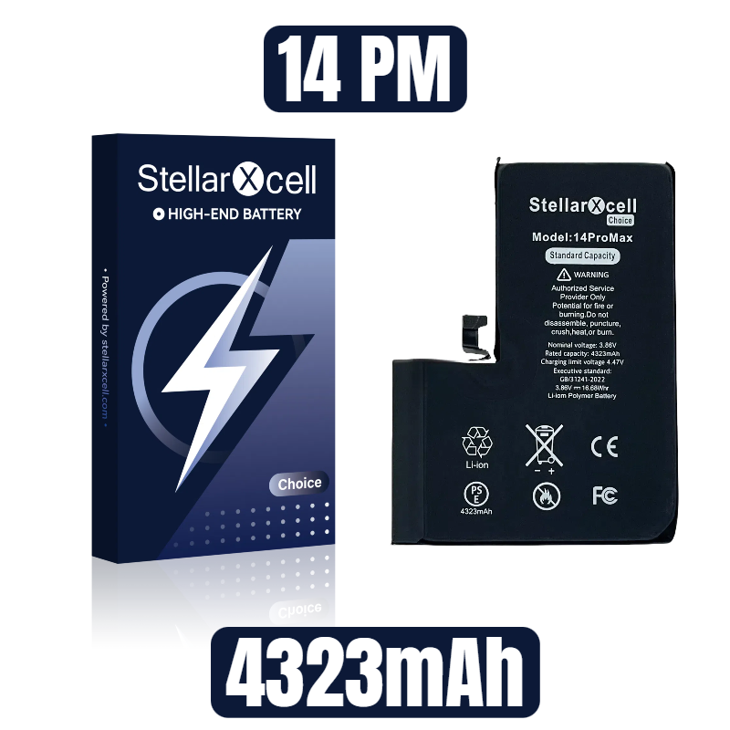 Batería StellarX Ultra para iPhone14Promax