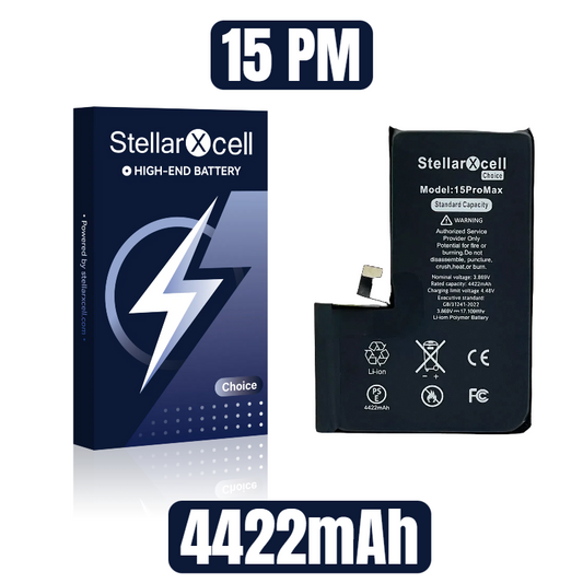 StellarXcell Choice Battery For IPhone15Promax