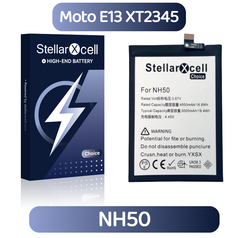 StellarXcell Choice Battery For Motorola E13 XT2345 NH50