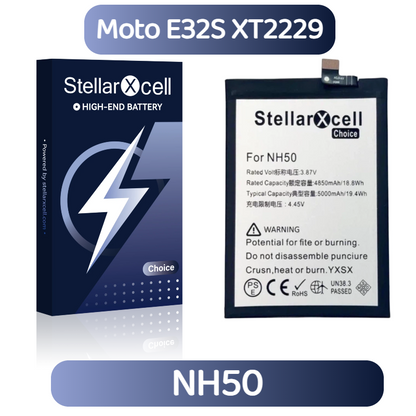 StellarXcell Choice Battery For Motorola E32S XT2229 NH50