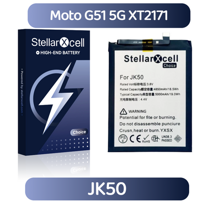 StellarXcell Choice Battery For Motorola G51 5G XT2171 JK50