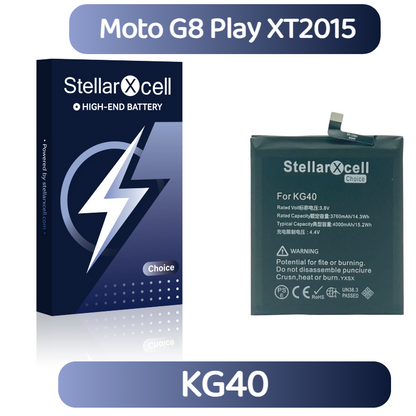 StellarXcell Choice Battery For Motorola G8 Play XT2015 KG40