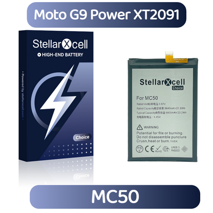 StellarXcell Choice Battery For Motorola G9 Power XT2091 MC50