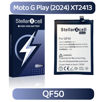 StellarXcell Choice Battery For Motorola G Play (2024) XT2413 QF50