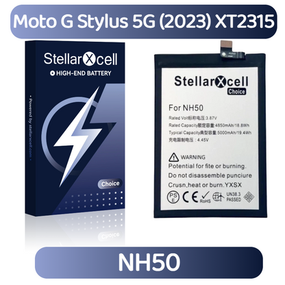 StellarXcell Choice Battery For Motorola G Stylus 5G (2023) XT2315 NH50