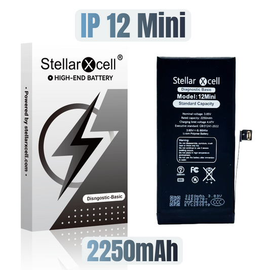 StellarXcell Diagnostic Basic Battery For IPhone 12Mini