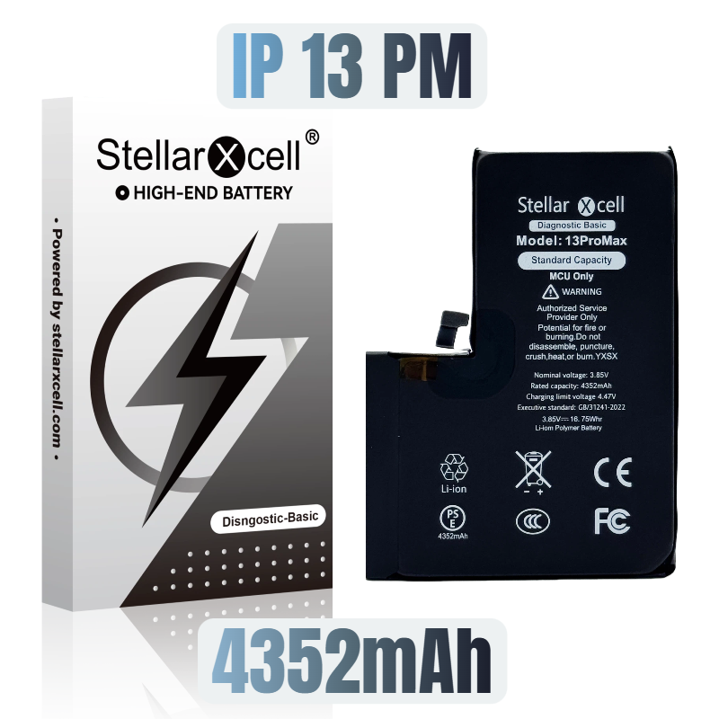 StellarXcell Diagnostic Basic Battery For IPhone 13Promax