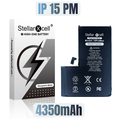 StellarXcell Diagnostic Basic Battery For iPhone15Promax