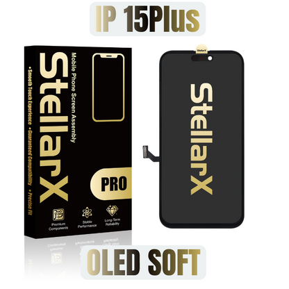 StellarX Pro Display Oled Soft For iPhone15Plus