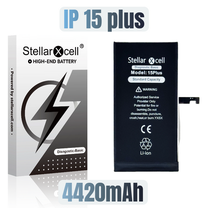 StellarXcell Diagnostic Basic Battery For iPhone15Plus