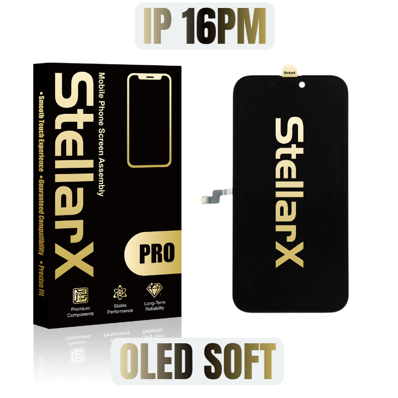 StellarX Pro Display Oled Soft For iPhone16Promax