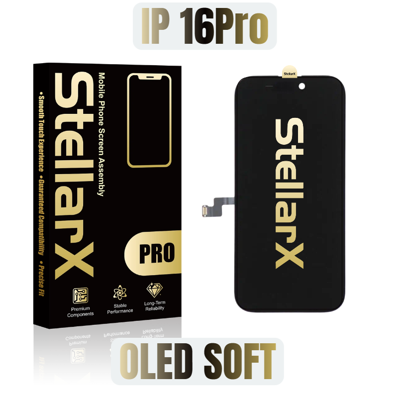 StellarX Pro Display Oled Soft For iPhone16Pro