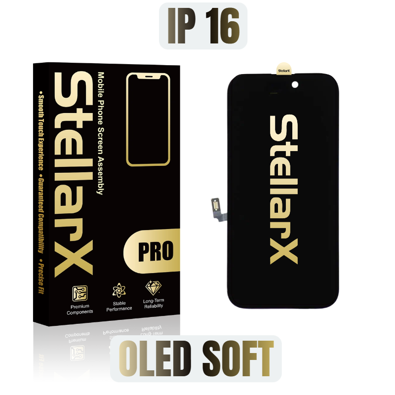 StellarX Pro Display Oled Soft For iPhone16