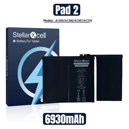 StellarXcell Tablet Battery For iPad2 A1395/A1396/A1397/A1376