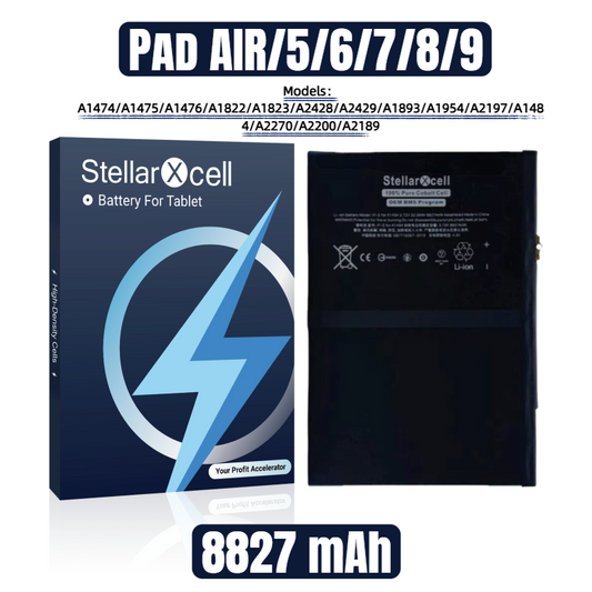 StellarXcell Tablet Battery For iPad 10 / Air4th/5th/6th