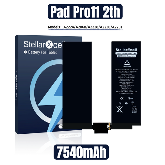 StellarXcell Tablet Battery For iPad Pro11 2th
