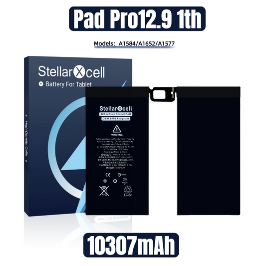 StellarXcell Tablet Battery For iPad Pro 12.9 1th