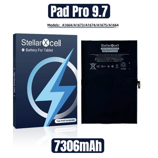 StellarXcell Tablet Battery For iPad Pro 9.7