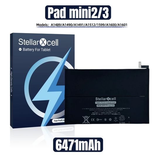 StellarXcell Tablet Battery For iPad Mini 2/3