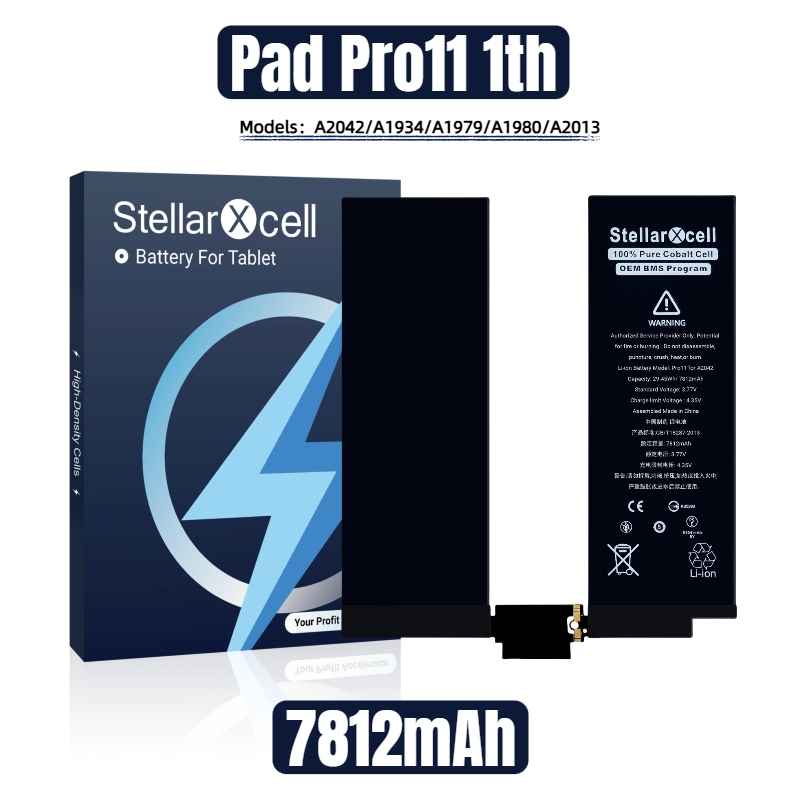 StellarXcell Tablet Battery For iPad Pro11 1th