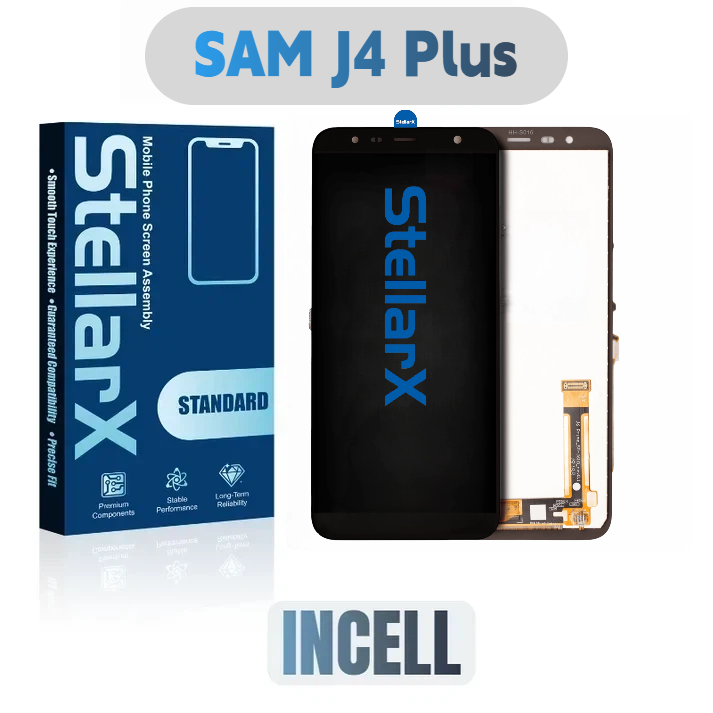 StellarX Standard Display INCELL For SAM J4 Plus