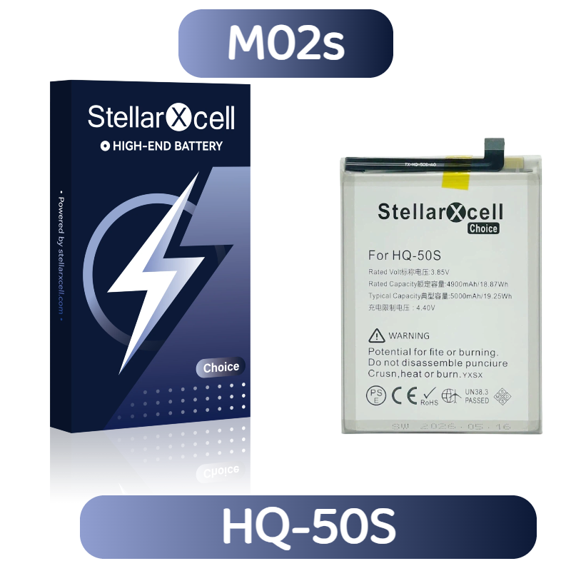 StellarXcell Choice Battery For Samsung M02S HQ-50S