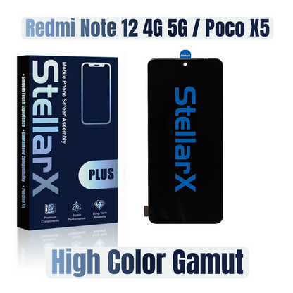 StellarX Plus Display High Color Gamut For Redmi Note 12 4G 5G / Poco X5