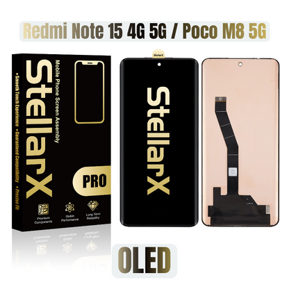 StellarX Pro Display  For Redmi Note 15 4G  5G / Poco M8 5G