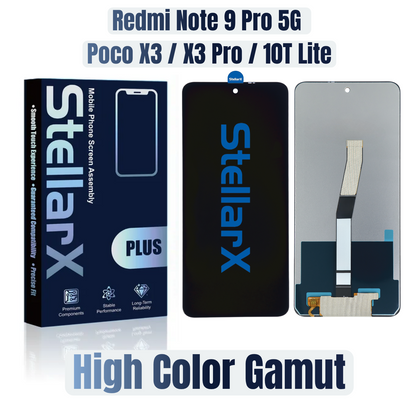 StellarX Plus Display High Color Gamut For Redmi Note 9 Pro 5G / Poco X3 / X3 Pro / 10T Lite