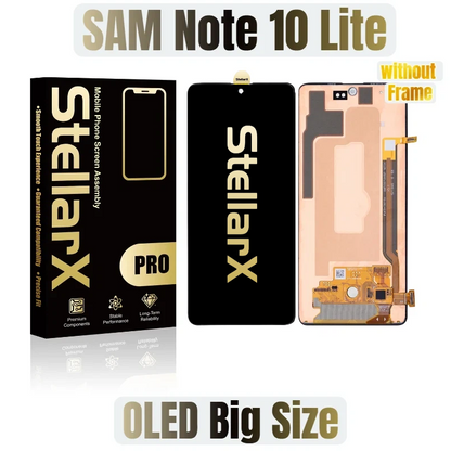 StellarX Pro Display Big Size Oled For Samsung Note10 Lite No Frame