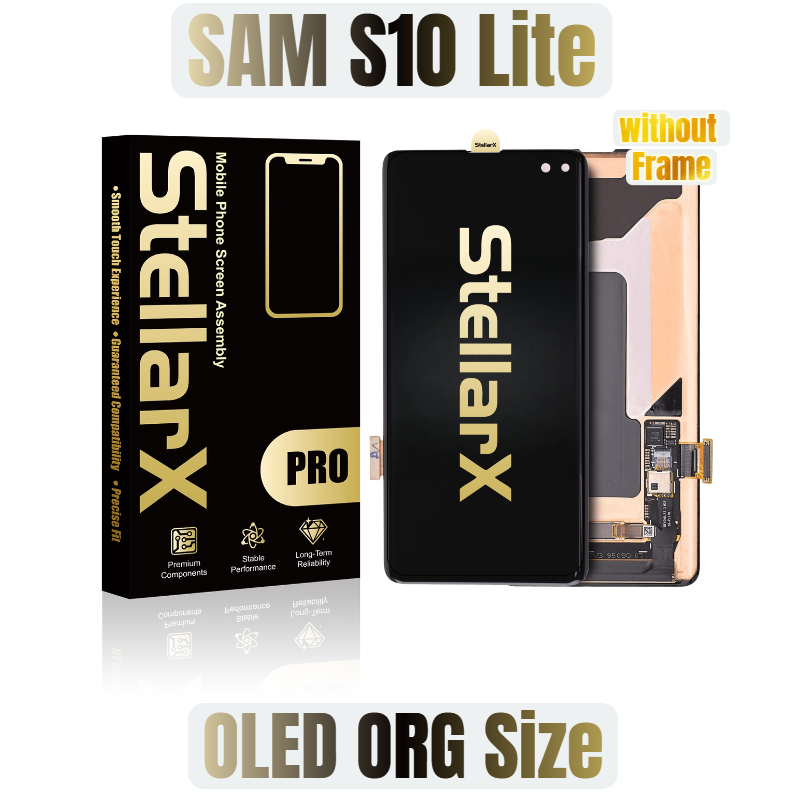 StellarX Pro Display Original Size Oled For SAM S10 Lite No Frame