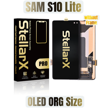 StellarX Pro Display Original Size Oled For SAM S10 Lite No Frame