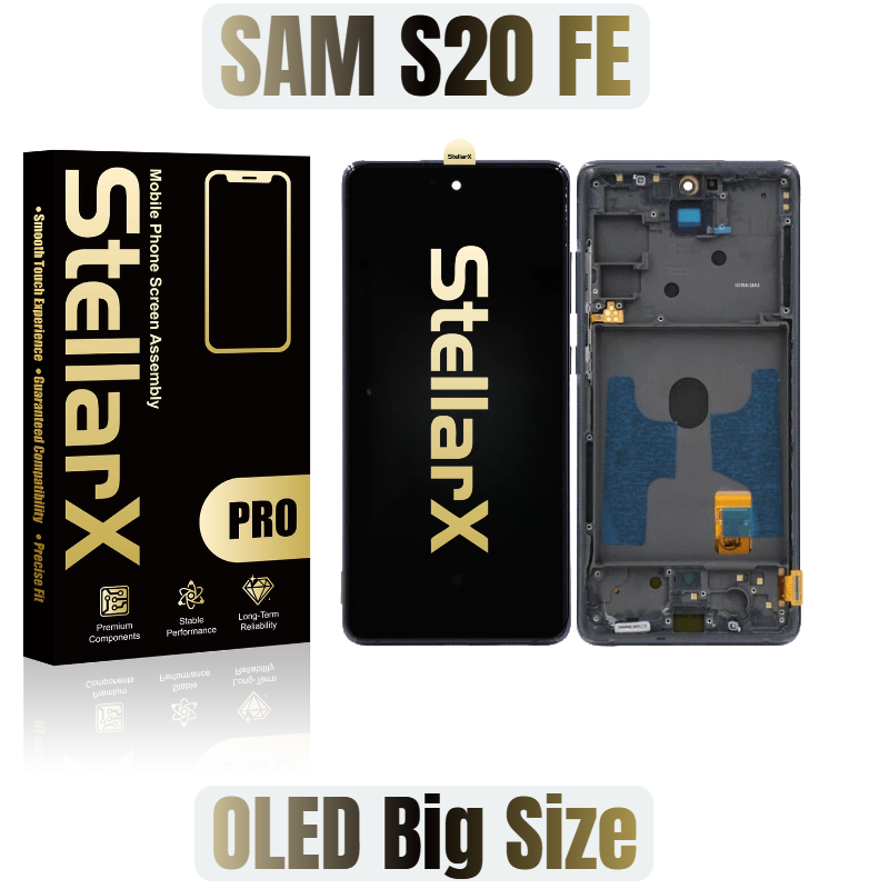StellarX Pro Display Big Size Oled For SAM S20 FE