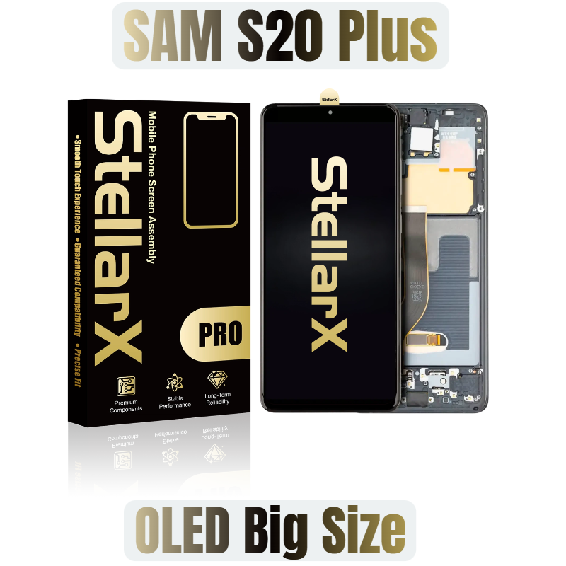 StellarX Pro Display Big Size Oled For SAM S20 Plus