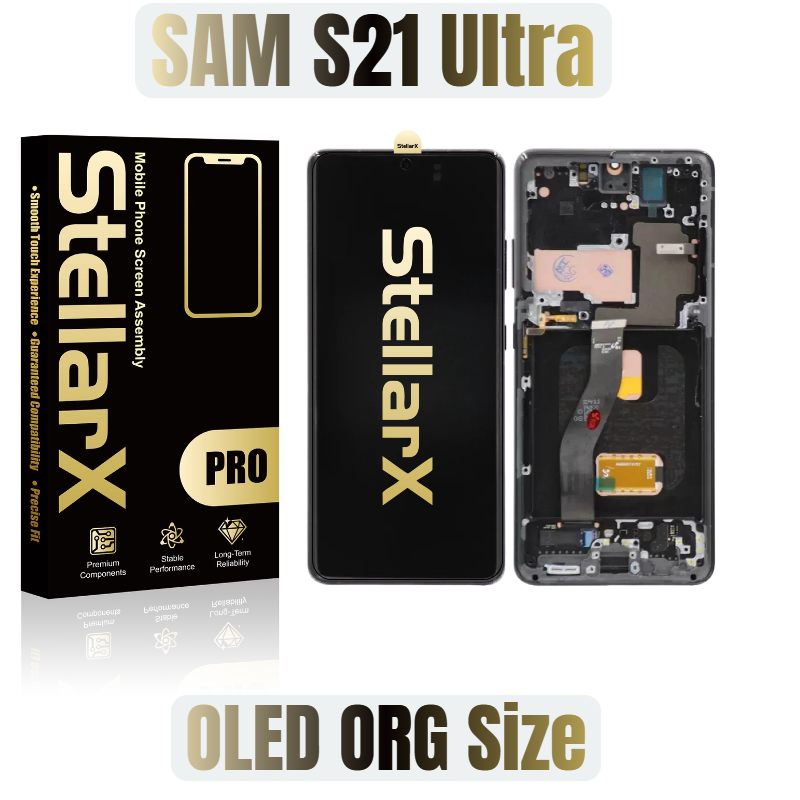 StellarX Pro Display Original Size Oled For SAM S21 Ultra
