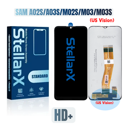 StellarX Standard Display HD+ For Samsung A02S / A03S / M02S / M03 / M03S (U.S Vison)
