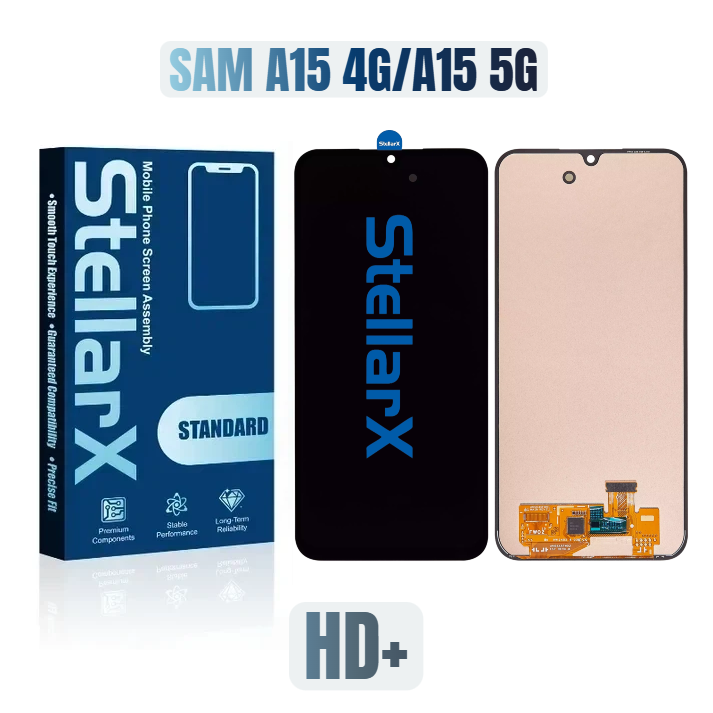 StellarX Standard Display HD+ For  Samsung A15 4G / A15 5G