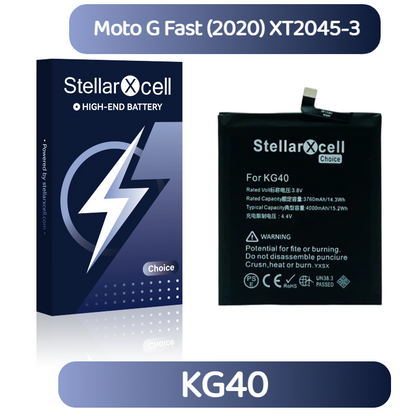 StellarXcell Choice Battery For Motorola G Fast (2020) XT2045-3 KG40