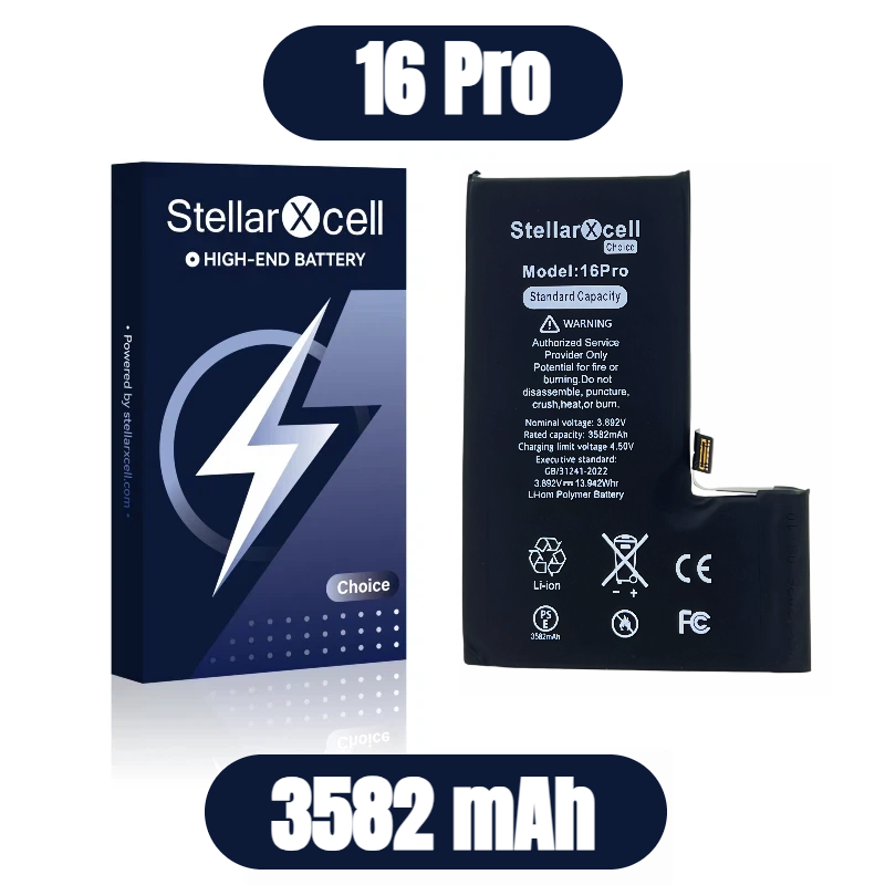 StellarXcell Choice Battery For iPhone16Pro