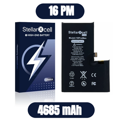 StellarXcell Choice Battery For iPhone16Promax