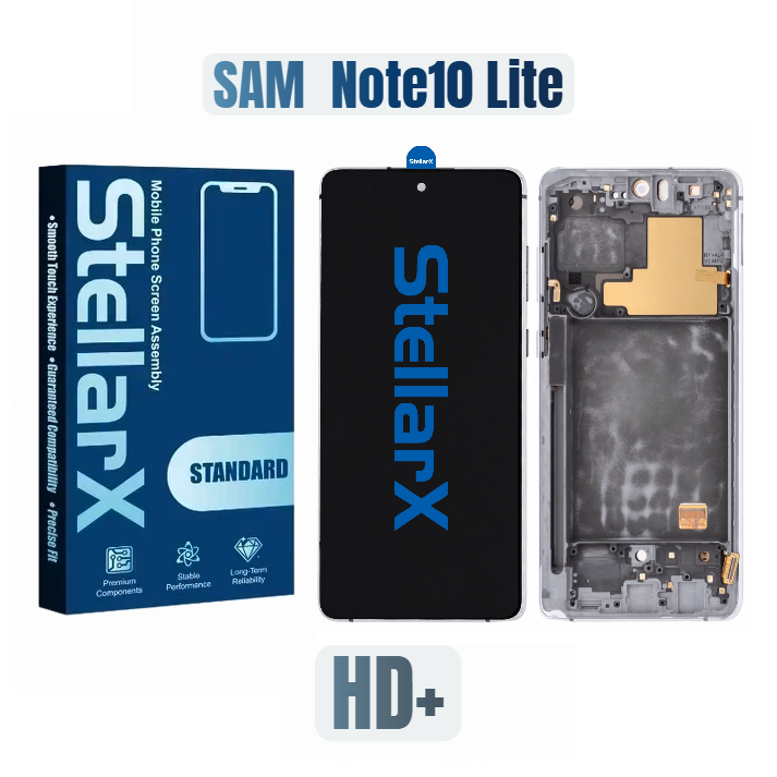 StellarX Standard Display HD+ For Samsung Note 10 Lite