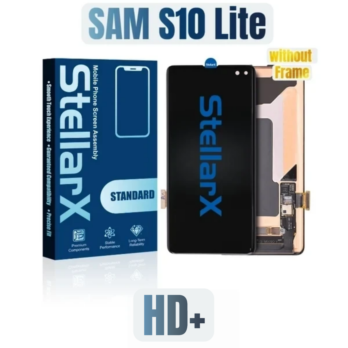 StellarX Standard Display HD+ For Samsung S10 Lite No Frame