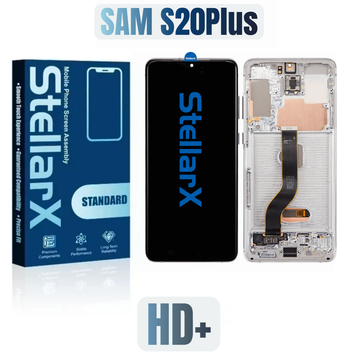 StellarX Standard Display HD+ For Samsung S20 Plus