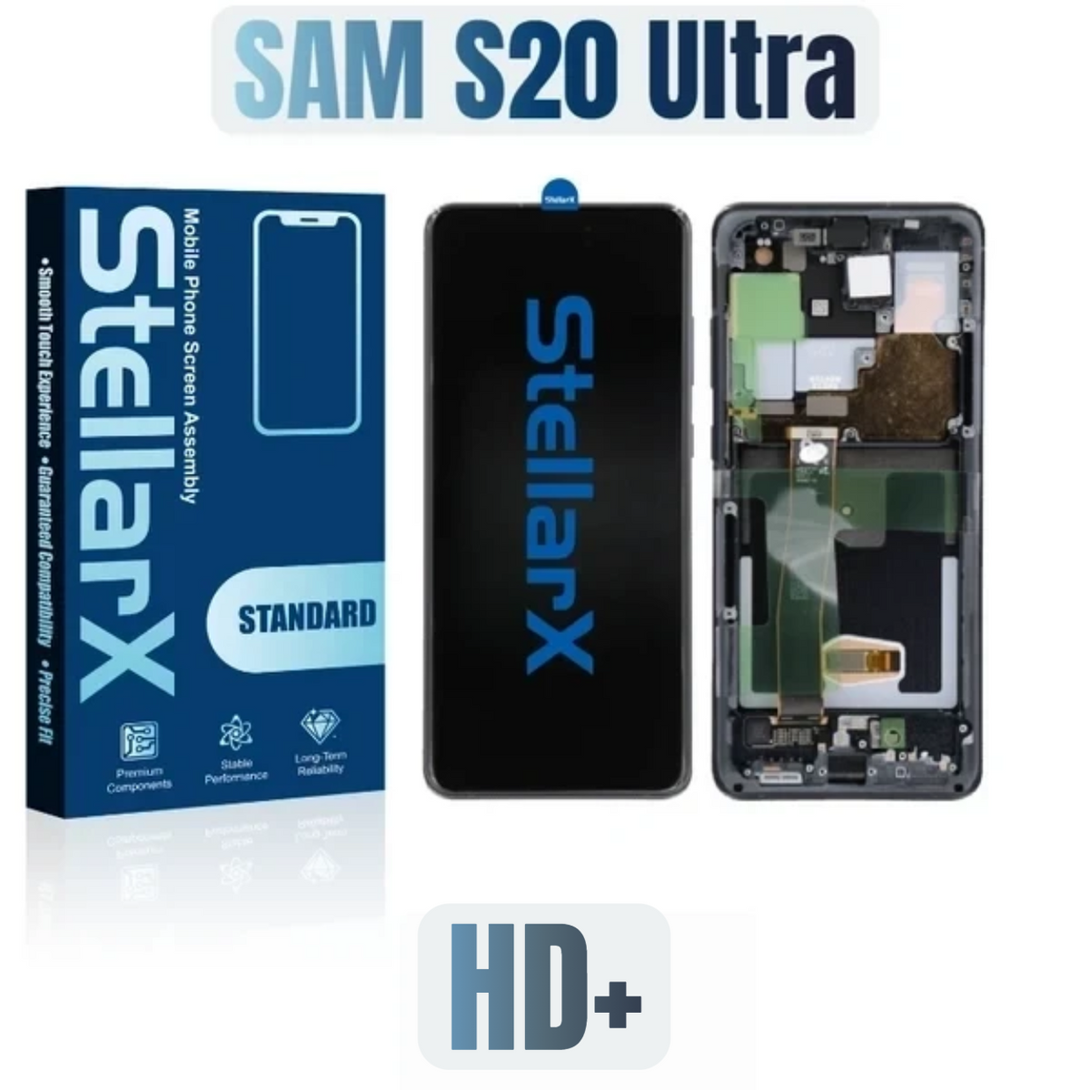 StellarX Standard Display HD+ For Samsung S20 Ultra