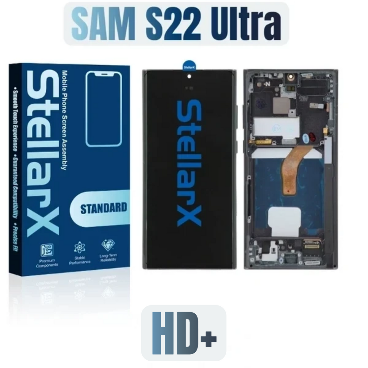 StellarX Standard Display HD+ For Samsung S22 Ultra